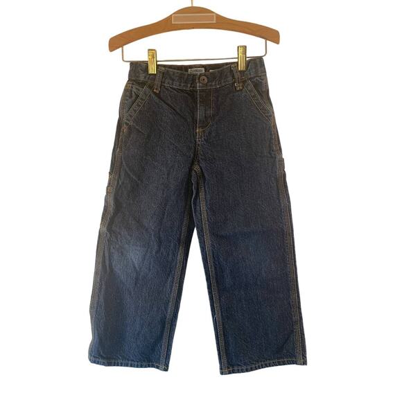 OSHKOSH B’GOSH Boy’s Adjustable Waist Carpenter Jeans / Size: 6 Husky - Picture 1 of 9
